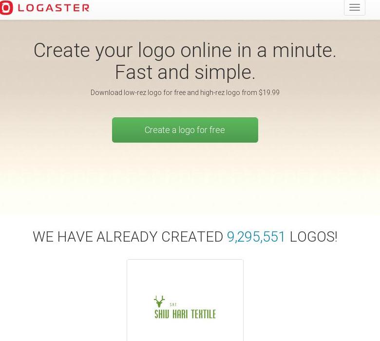 Logaster站点缩略图