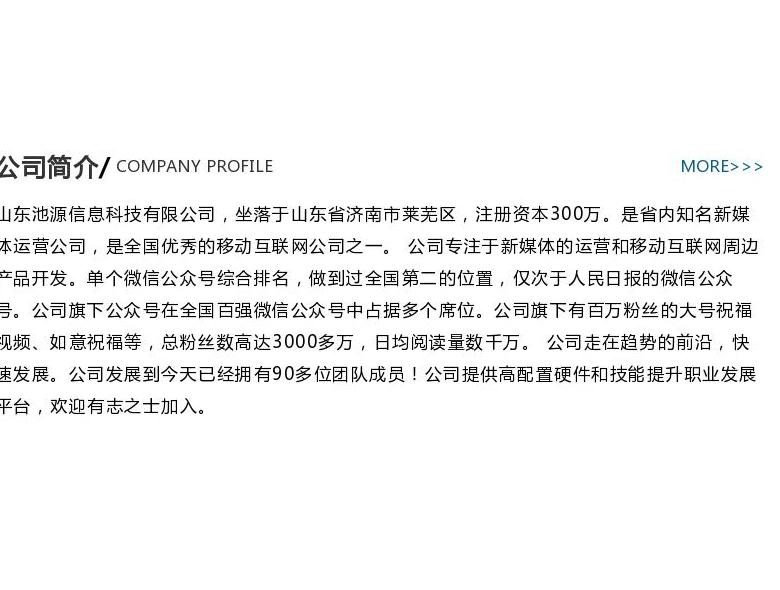 山东池源信息科技有限公司站点缩略图