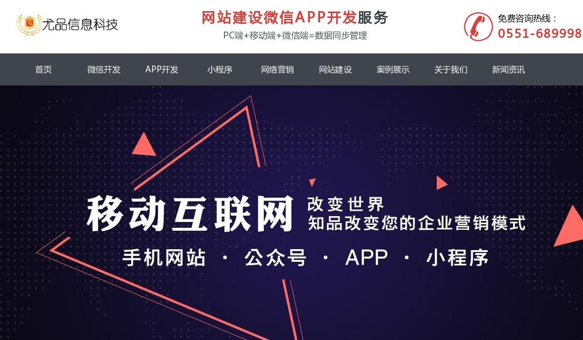 合肥app开发站点缩略图
