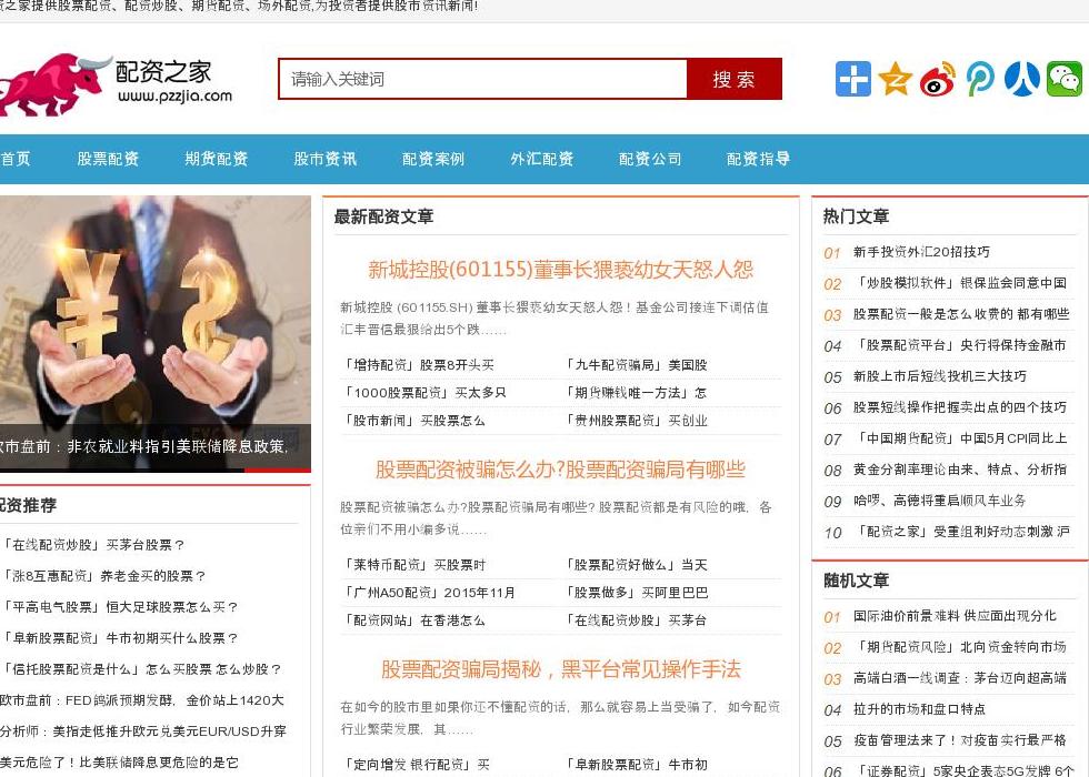 配资之家站点缩略图