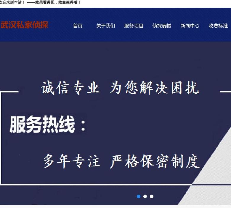 武汉私家侦探站点缩略图