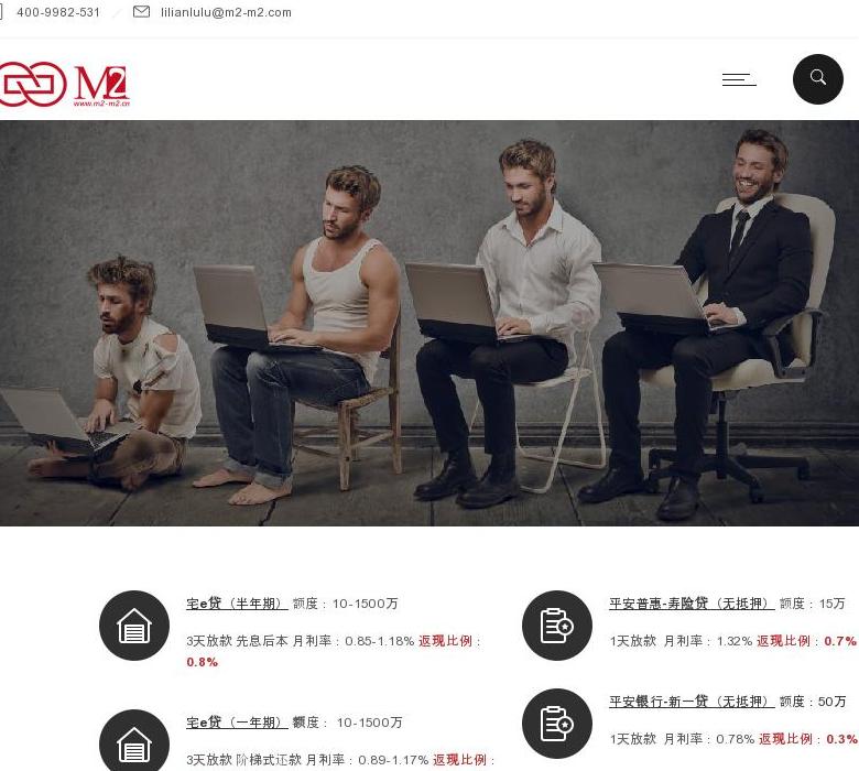 M2网贷站点缩略图