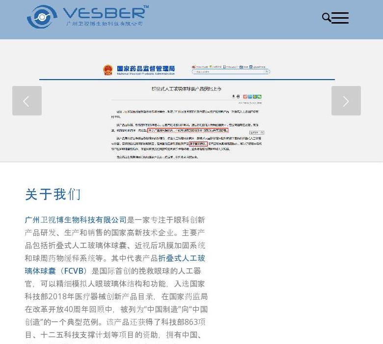 折叠式人工玻璃体球囊站点缩略图