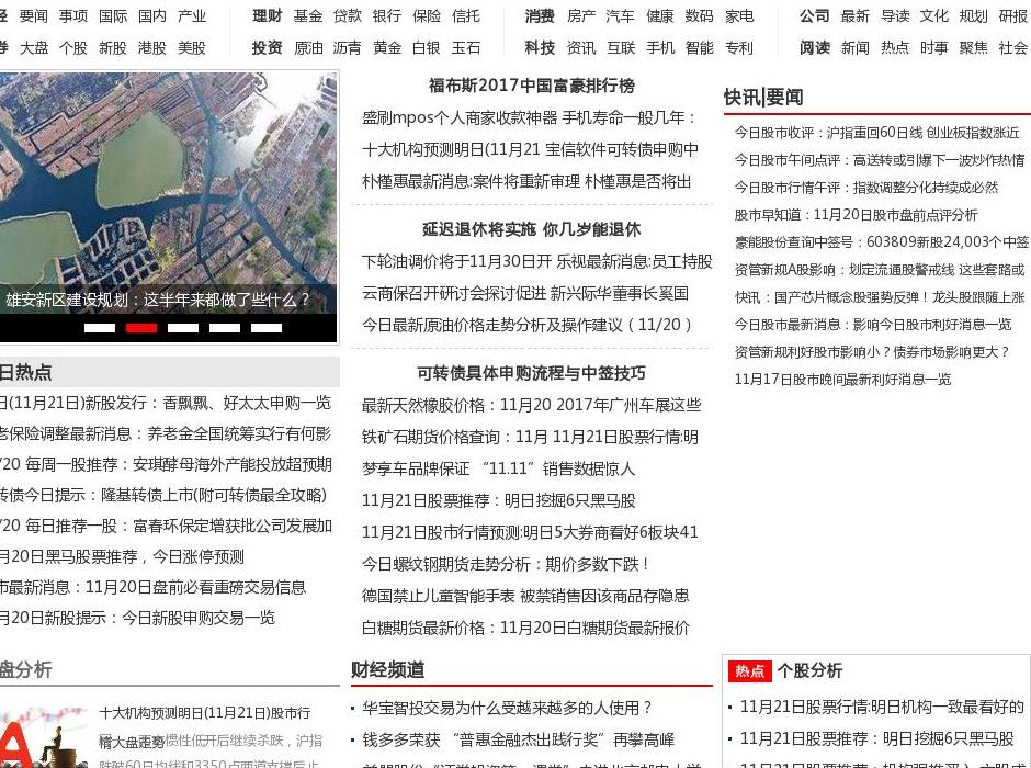 财经资讯,理财资讯站点缩略图
