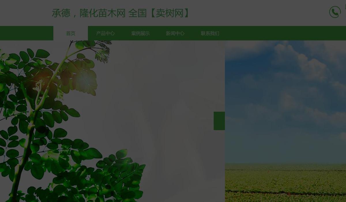 承德,隆化苗木网站点缩略图