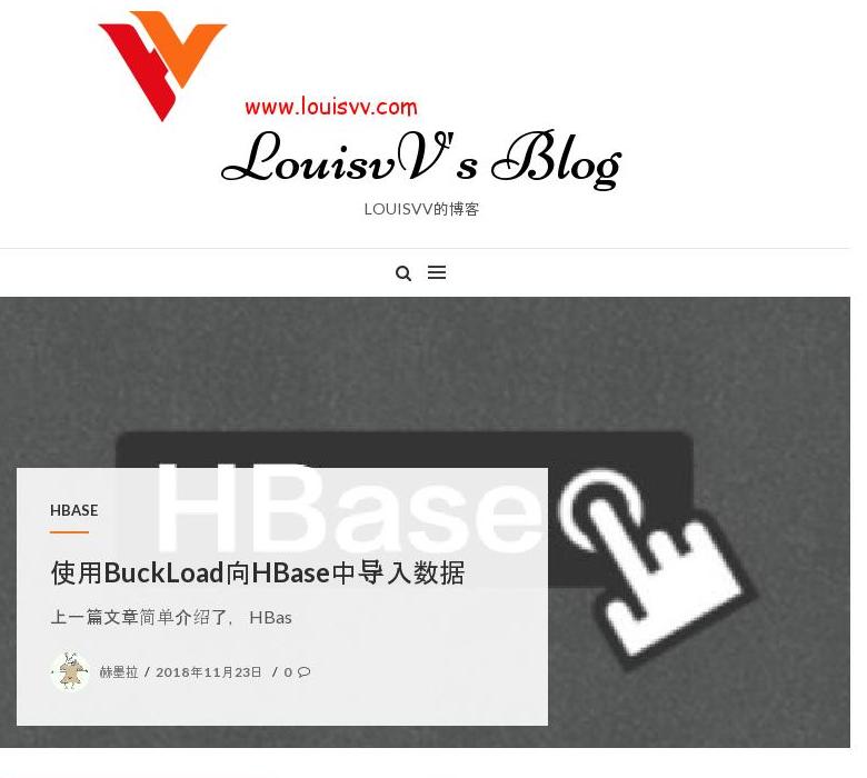 VV大数据博客站点缩略图