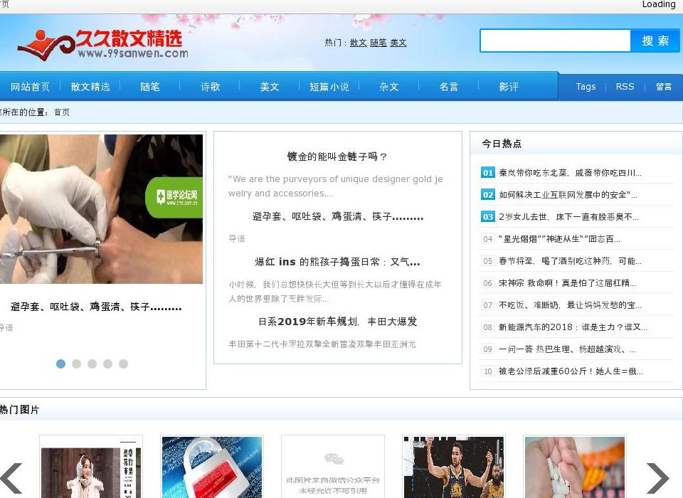 久久散文站点缩略图